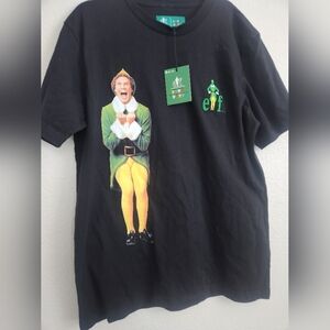 Warner bros Elf movie Holiday‎ christmas shirt nwt mens xl